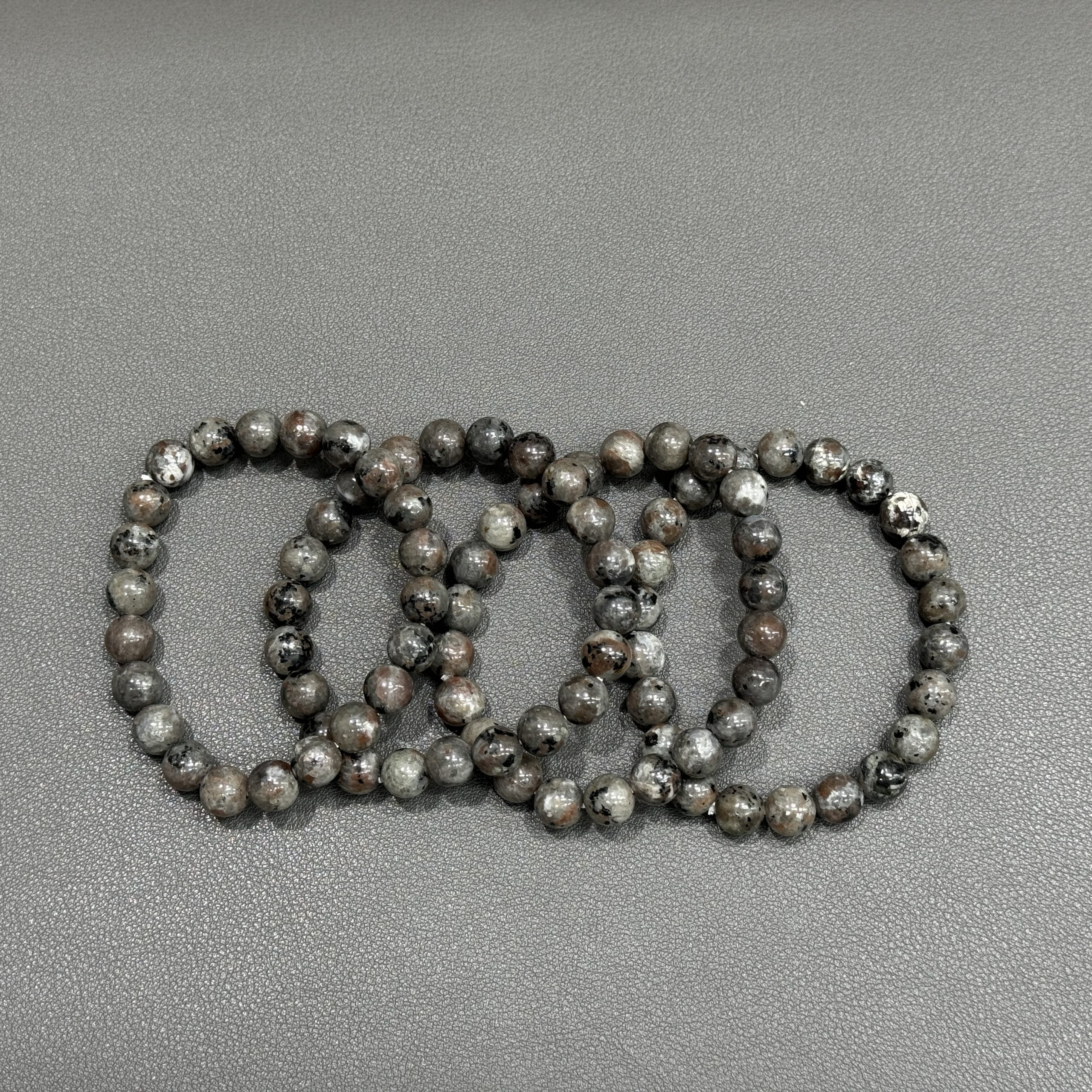 Natural yooplite bracelet 8mm in size weighing approximately 20 grams - Image 4